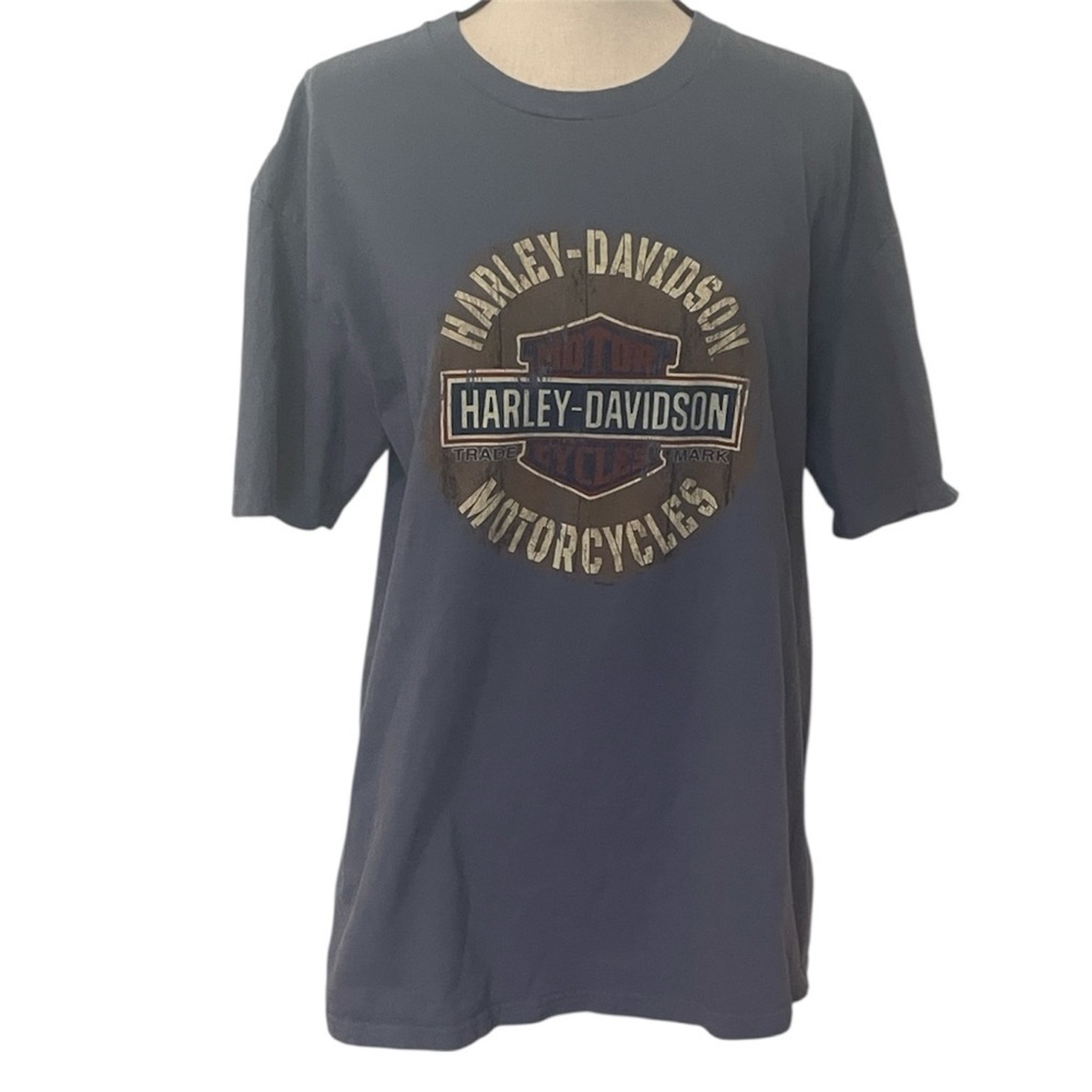 Harley-Davidson Myrtle Beach South Carolina Gray Short Sleeve Tee XL EUC